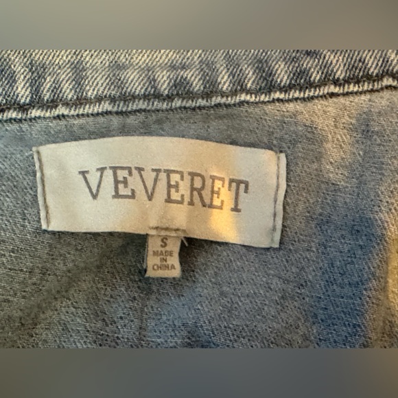 Vervet Studded Denim Jean Jacket Small - Picture 8 of 14